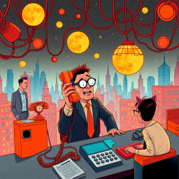 Hello, Whose Hello Is It Anyway? - Text-based game