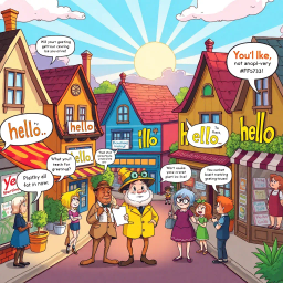 Who's Hello Is It Anyway? - Text-based game