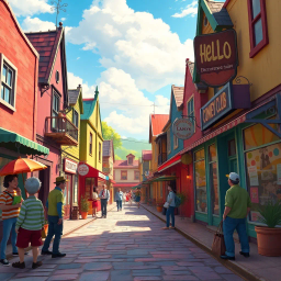 Whose Hello Is It Anyway? - Text-based game