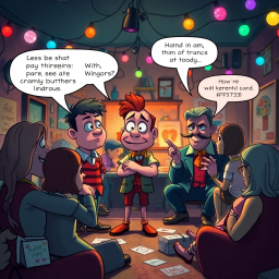 Whose Hello Is It Anyway? - Text-based game