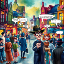 Whose Hello Is It Anyway? - Text-based game