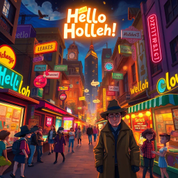 Whose Hello is It Anyway? - Text-based game