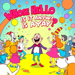 Whose Hello Is It Anyway? - Text-based game