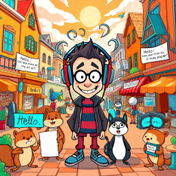 Whose Hello Is It Anyway? - Text-based game