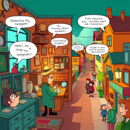 Whose Hello Is It Anyway? - Text-based game