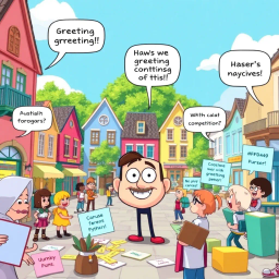 Who's Hello is it Anyway? - Text-based game