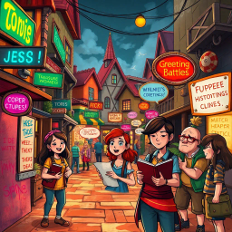 Whose Hello Is It Anyway? - Text-based game