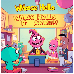 Whose Hello Is It Anyway? - Text-based game