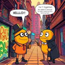 Whose Hello is it Anyway? - Text-based game