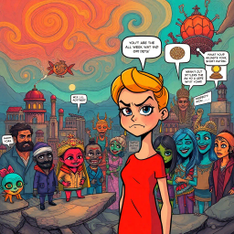 Whose Hello Is It Anyway? - Text-based game