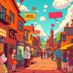 Whose Hello Is It Anyway? - Text-based game