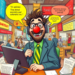 Whose Hello Is It Anyway? - Text-based game