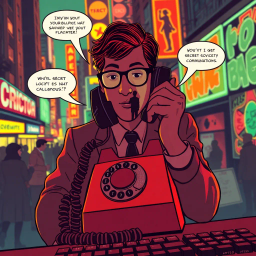 Whose Hello Is It Anyway? - Text-based game