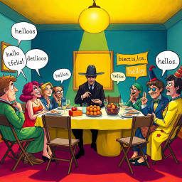 Whose Hello Is It Anyway? - Text-based game