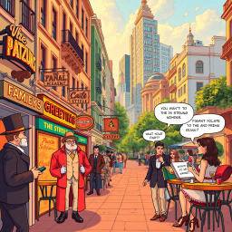 Whose Hello Is It Anyway? - Text-based game