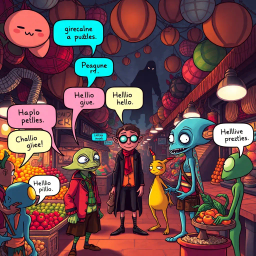 Whose Hello Is It Anyway? - Text-based game