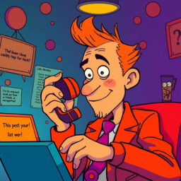 Hello, Who's There? - Text-based game