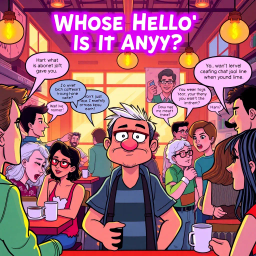 Whose Hello Is It Anyway? - Text-based game