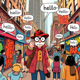 Whose Hello Is It Anyway? - Text-based game