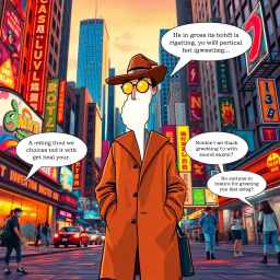 Whose Hello Is It Anyway? - Text-based game