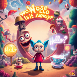Whose Hello Is It Anyway? - Text-based game