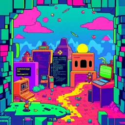 Pixel Pioneers - Text-based game