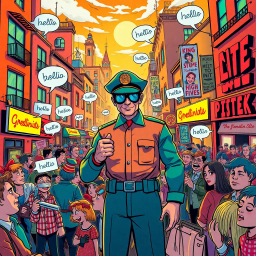 Whose Hello Is It Anyway? - Text-based game