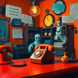 Whose Hello Is It Anyway? - Text-based game