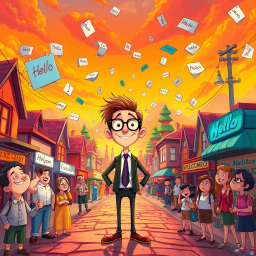 Hello, Whose Hello is it Anyway? - Text-based game