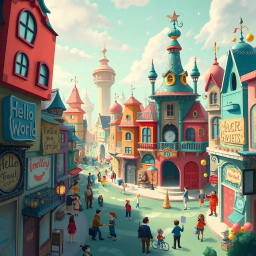 Whose Hello Is It Anyway? - Text-based game