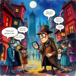 Whose Hello Is It Anyway? - Text-based game