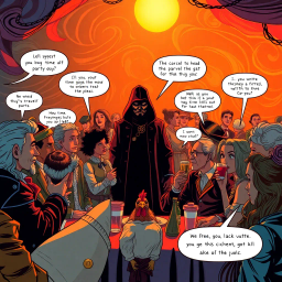 Whose Hello Is It Anyway? - Text-based game