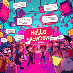 Whose Hello is it Anyway? - Text-based game