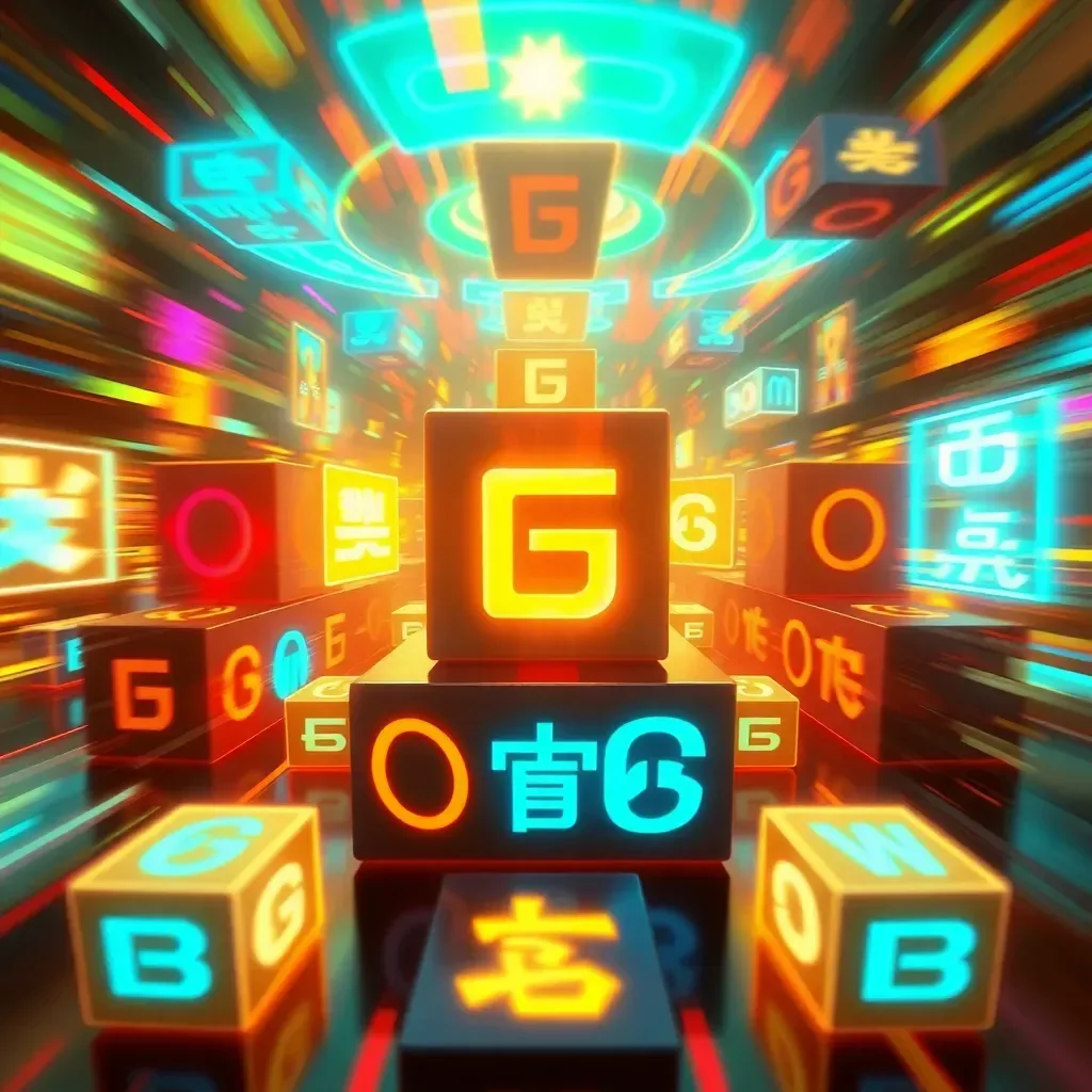Spinning Glyphs