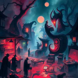 Nightmare Exchange - Text-based game