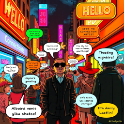 Whose Hello Is It Anyway? - Text-based game