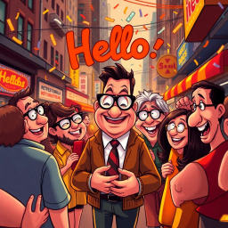 Whose Hello Is It Anyway? - Text-based game
