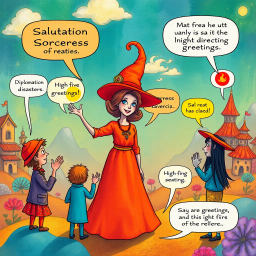 Whose Hello Is It Anyway? - Text-based game