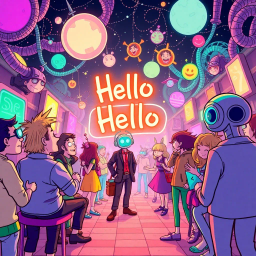 Whose Hello is it Anyway? - Text-based game