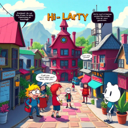 Whose Hello Is It Anyway? - Text-based game