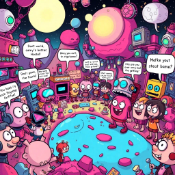 Whose Hello Is It Anyway? - Text-based game