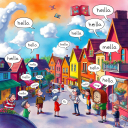 Whose Hello Is It Anyway? - Text-based game