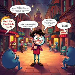 Whose Hello Is It Anyway? - Text-based game