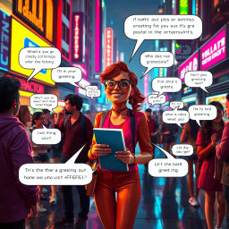 Whose Hello Is It Anyway? - Text-based game