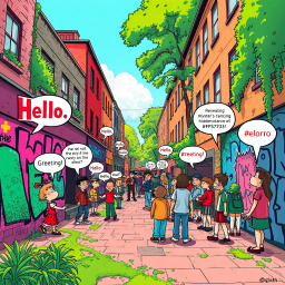 Whose Hello is It Anyway? - Text-based game