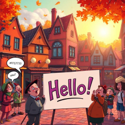 Whose Hello Is It Anyway? - Text-based game