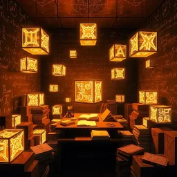 The Cube Equation - Text-based game