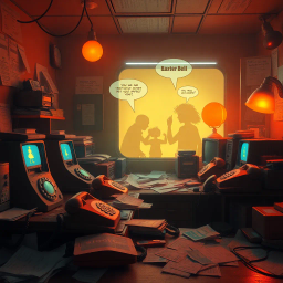 Whose Hello Is It Anyway? - Text-based game