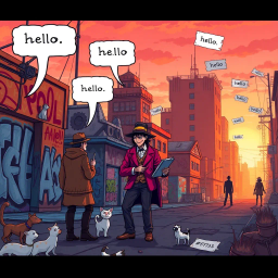 Whose Hello Is It Anyway? - Text-based game