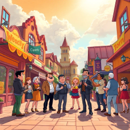 Whose Hello Is It Anyway? - Text-based game